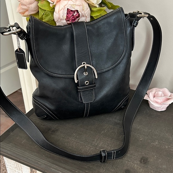 EUC Vintage Coach 9480 SohoFlap Crossbody Shoulder Bag